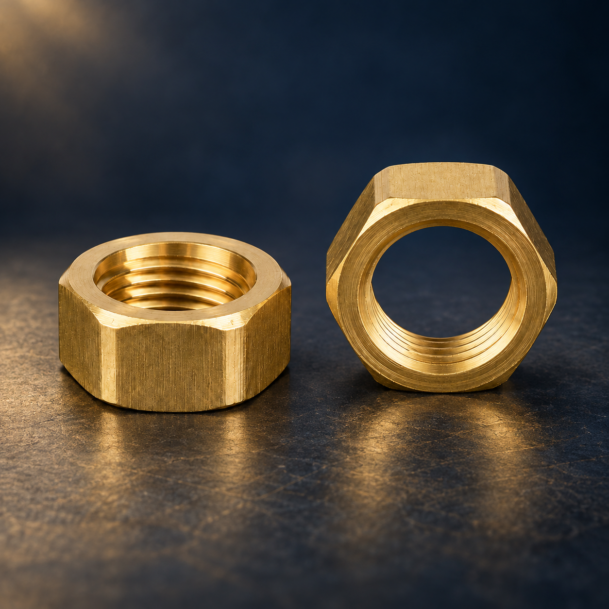 Brass Nut by Feel Good Brass Industry