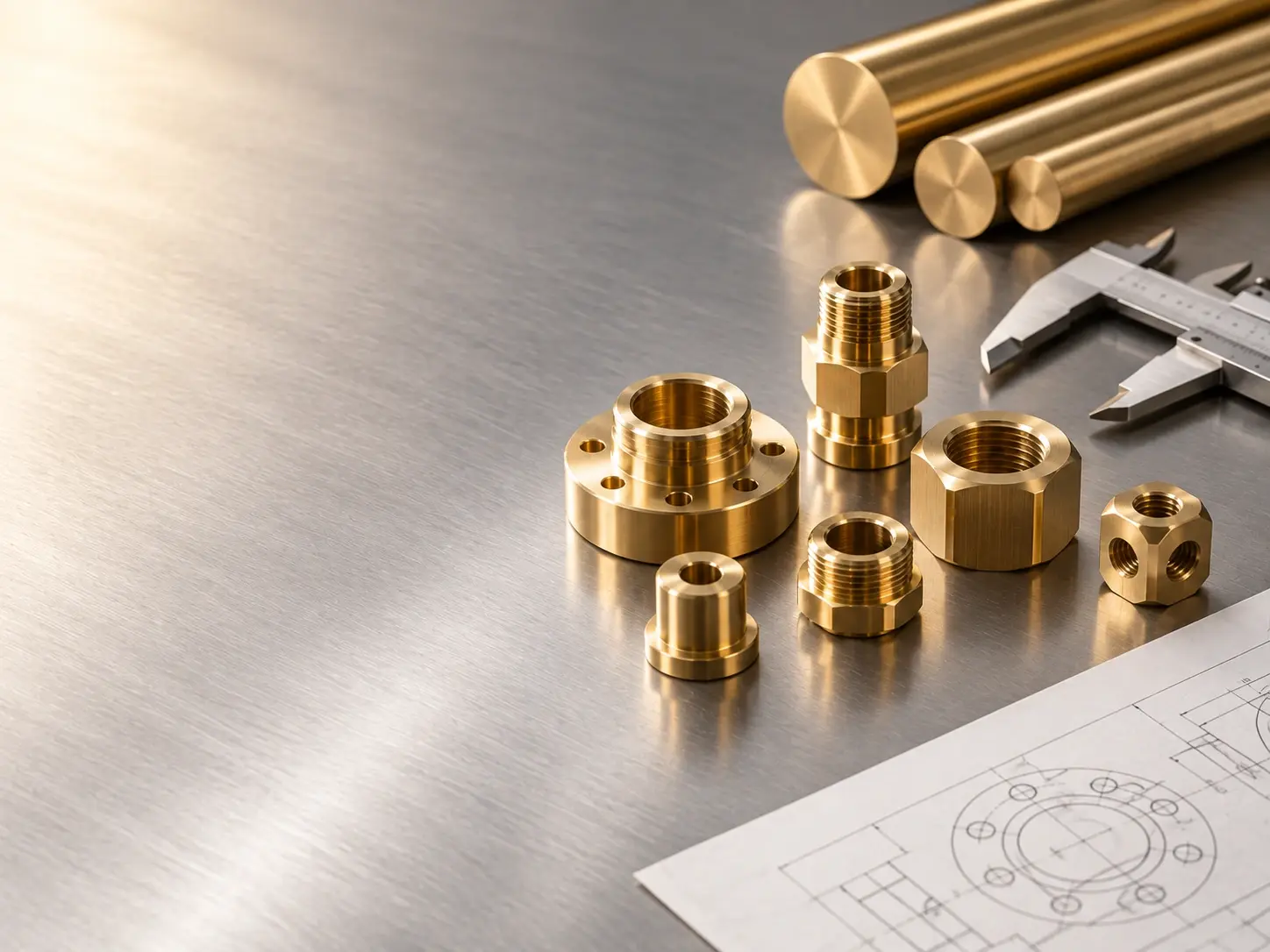 Precision brass components manufacturing facility